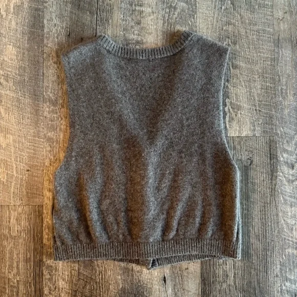 Free People Beatrice Cable Net Cashmere Sweater - Picture 3 of 7